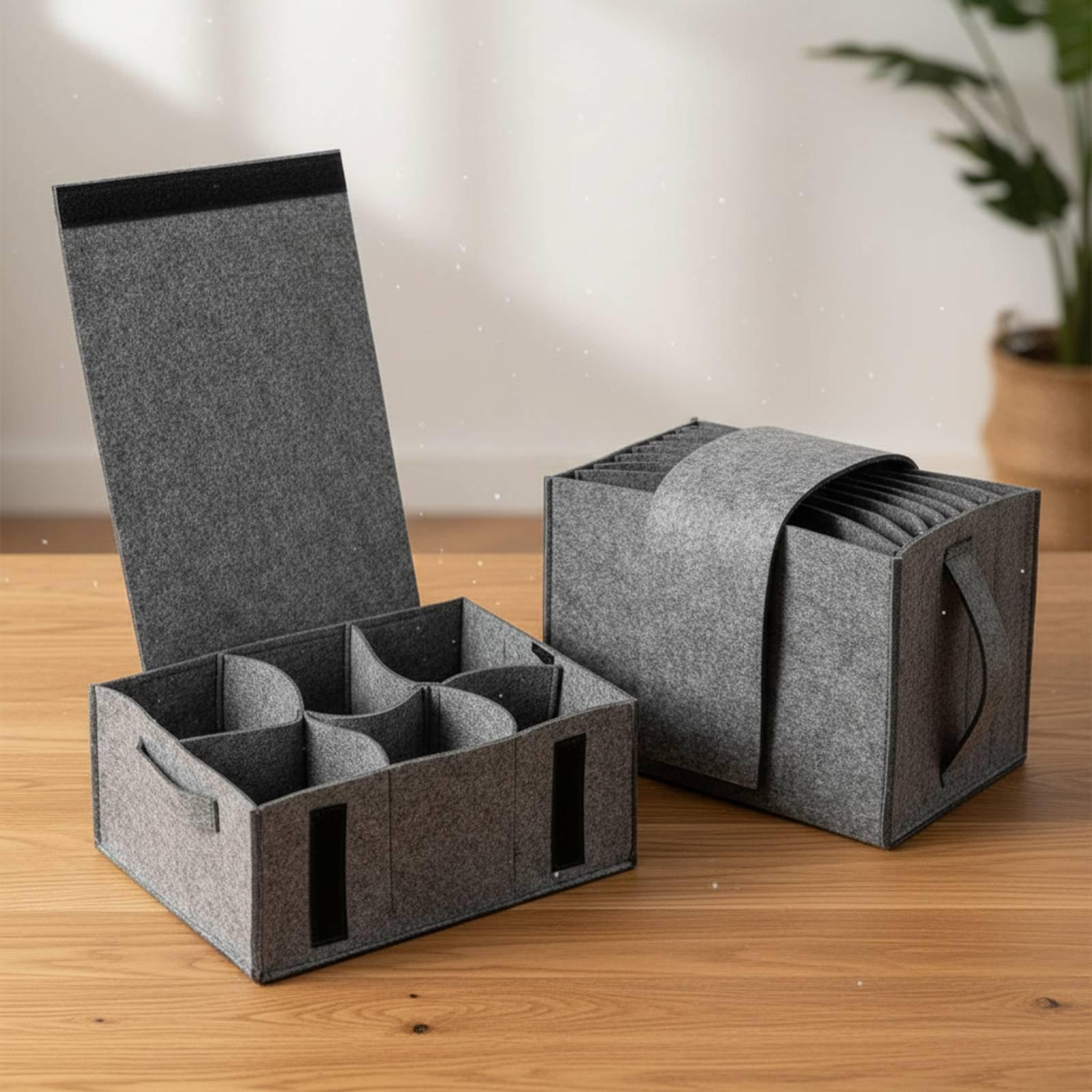 Coffee Equipment Tools - Huishoudelijke vilten opbergtas, draagbare bestekhouder, kampeergereedschap