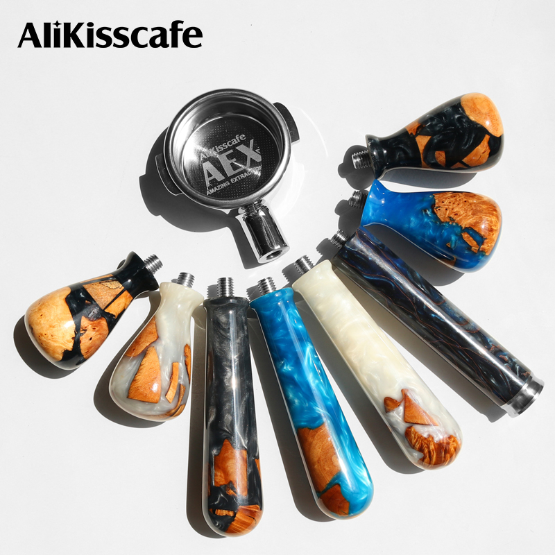 Coffee Equipment Tools - Koffieportafilter M10 handvat hars 51mm 54mm