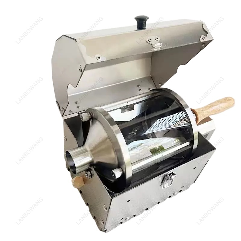 Coffee Equipment Home - Nieuwe huishoudelijke elektrische koffiebonenrooster, multifunctionele droogfruitroostermachine,