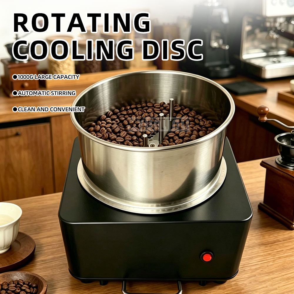 Coffee Equipment Home - 1000g vierkante roterende koelplaat koffiebonenroostermachine voor