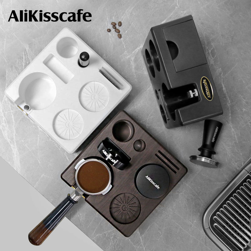 Coffee Equipment Holder - AliKisscafe Koffie Aanstampen Station Filterhouder Houder