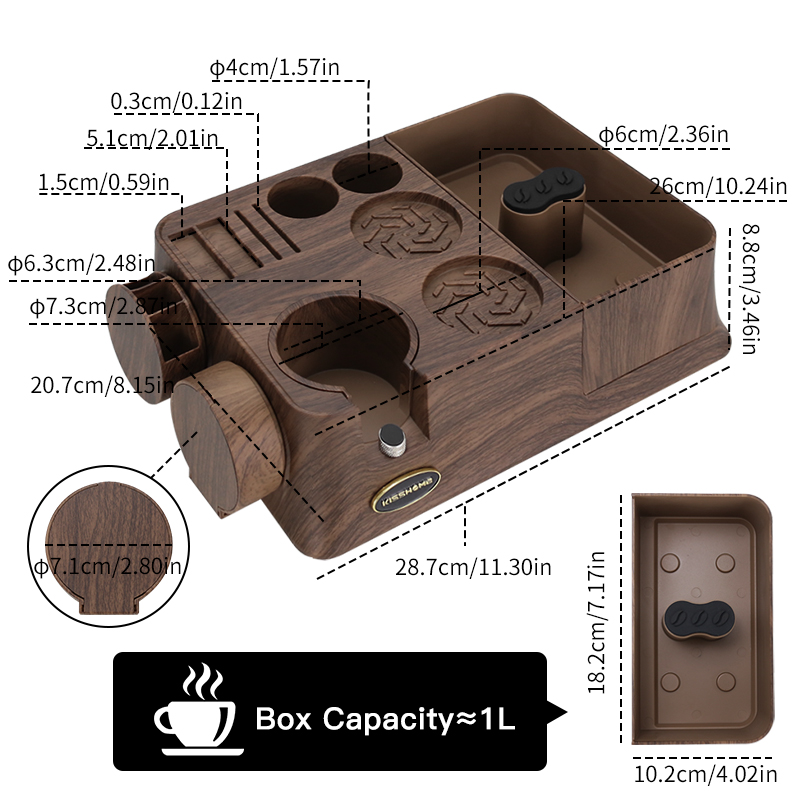 KISSHOME Espresso Sabotage Sta - Coffee Equipment Tools recensie en prijs