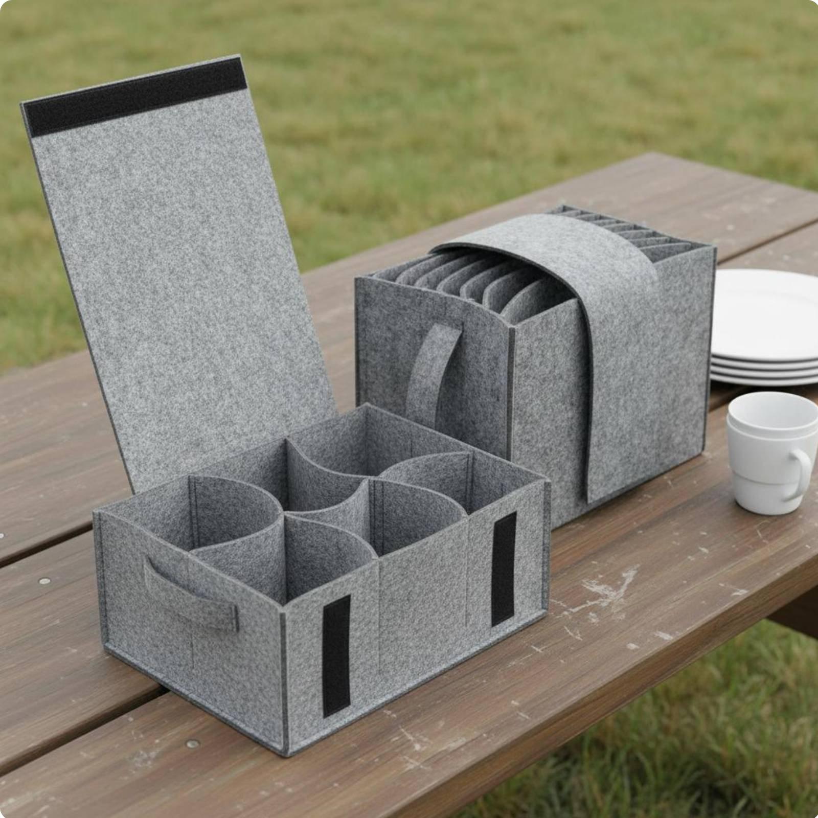 Huishoudelijke vilten opbergta - Coffee Equipment Tools recensie en prijs
