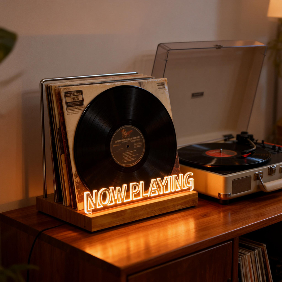 Vinylplatenhouder, Koffieshop  - Coffee Equipment Holder recensie en prijs