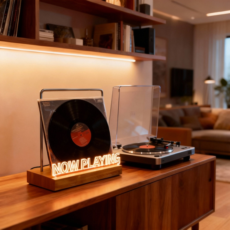 Vinylplatenhouder, Koffieshop  - Coffee Equipment Holder recensie en prijs