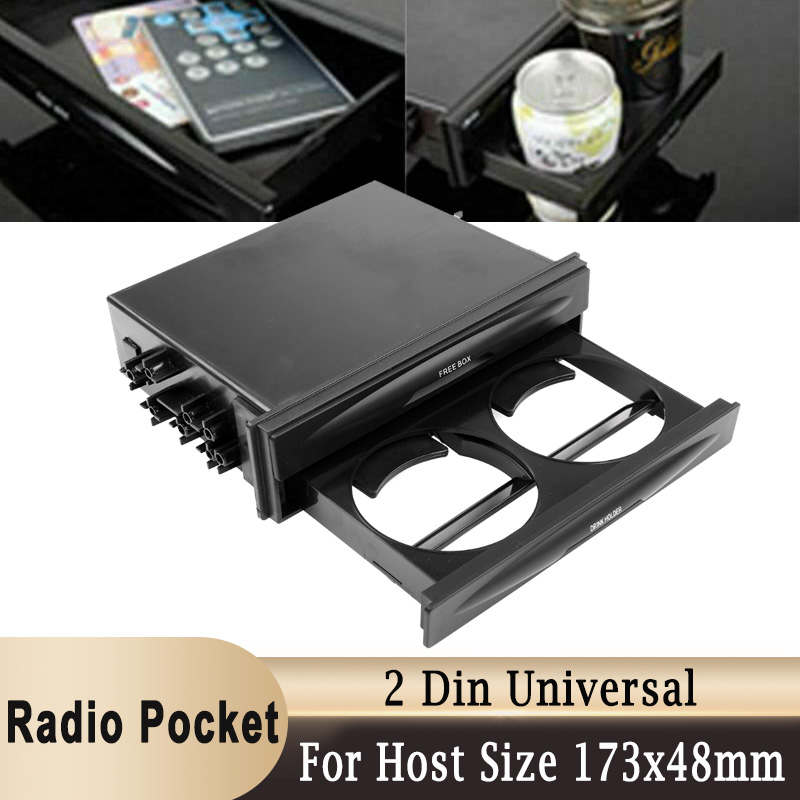 Universal 2 Din Car Radio Pock - Coffee Equipment Holder recensie en prijs