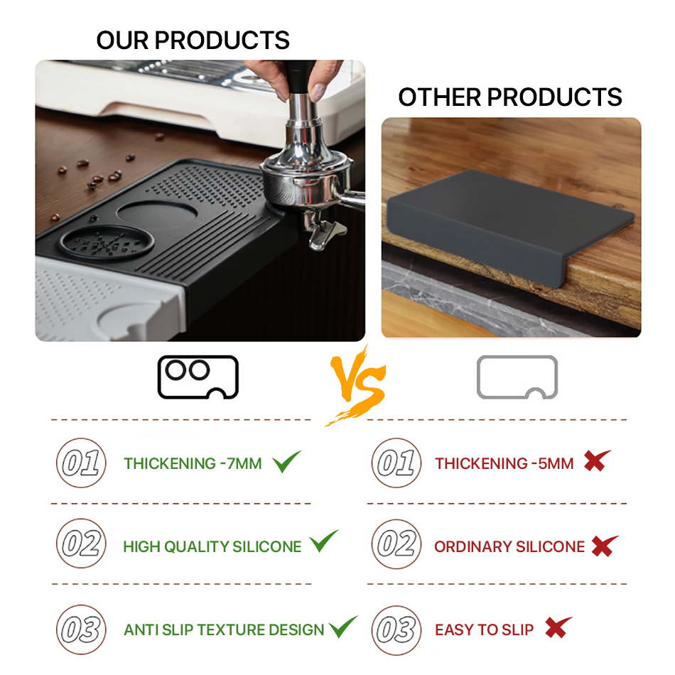 Koffie Tamper Mat Station Stan - Coffee Equipment Holder recensie en prijs