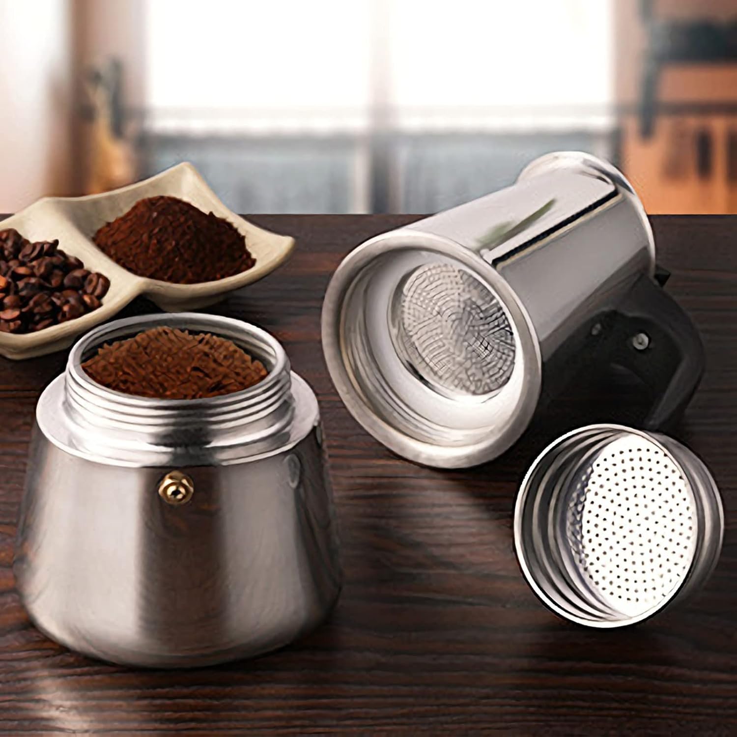 4/6/9 Cups Moka Pot Caffe Mach - Coffee Equipment Machine recensie en prijs
