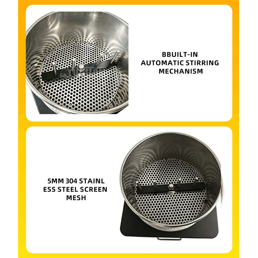 1000g vierkante roterende koel - Coffee Equipment Home recensie en prijs
