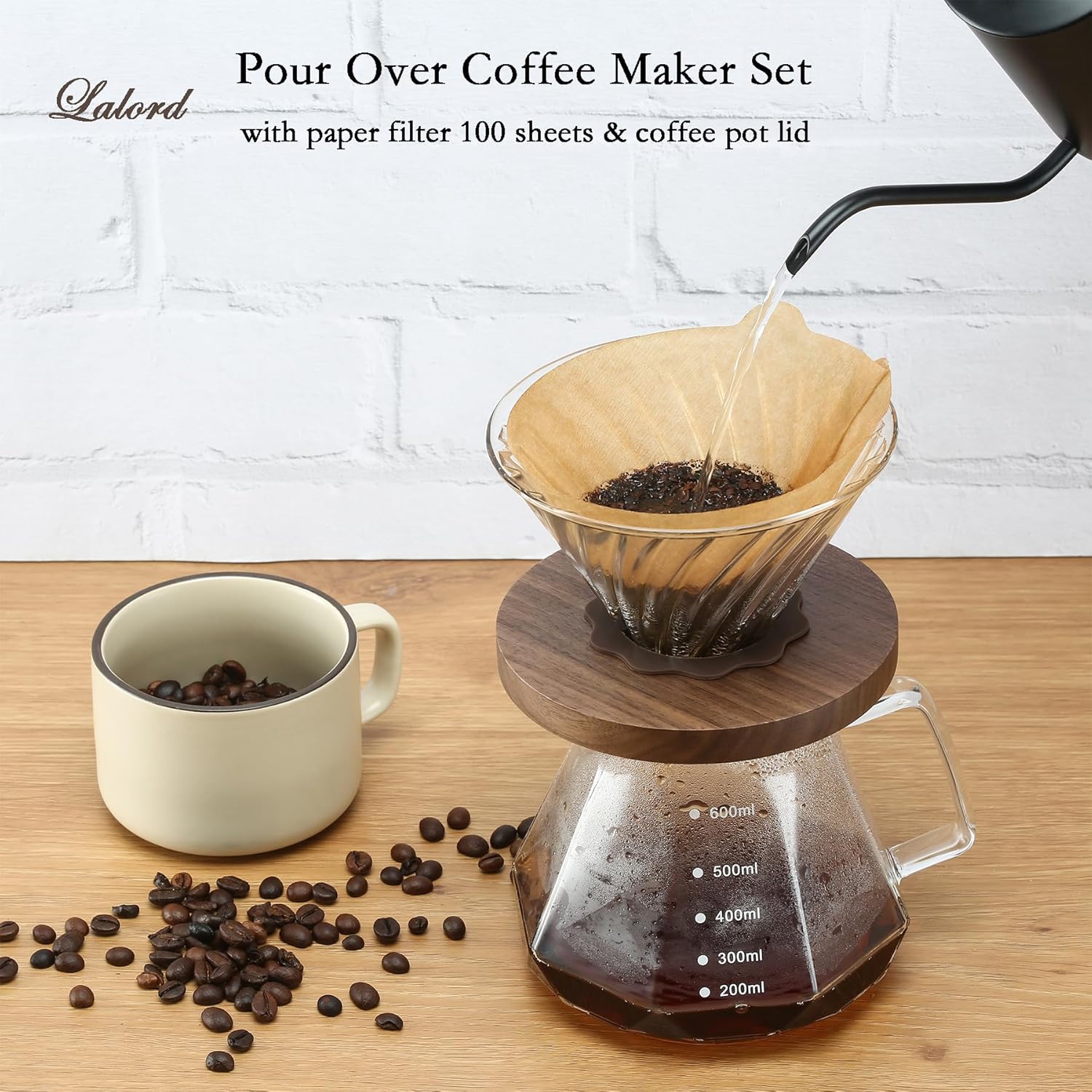 Magpie glazen koffiepot voor V - Coffee Equipment Machine recensie en prijs