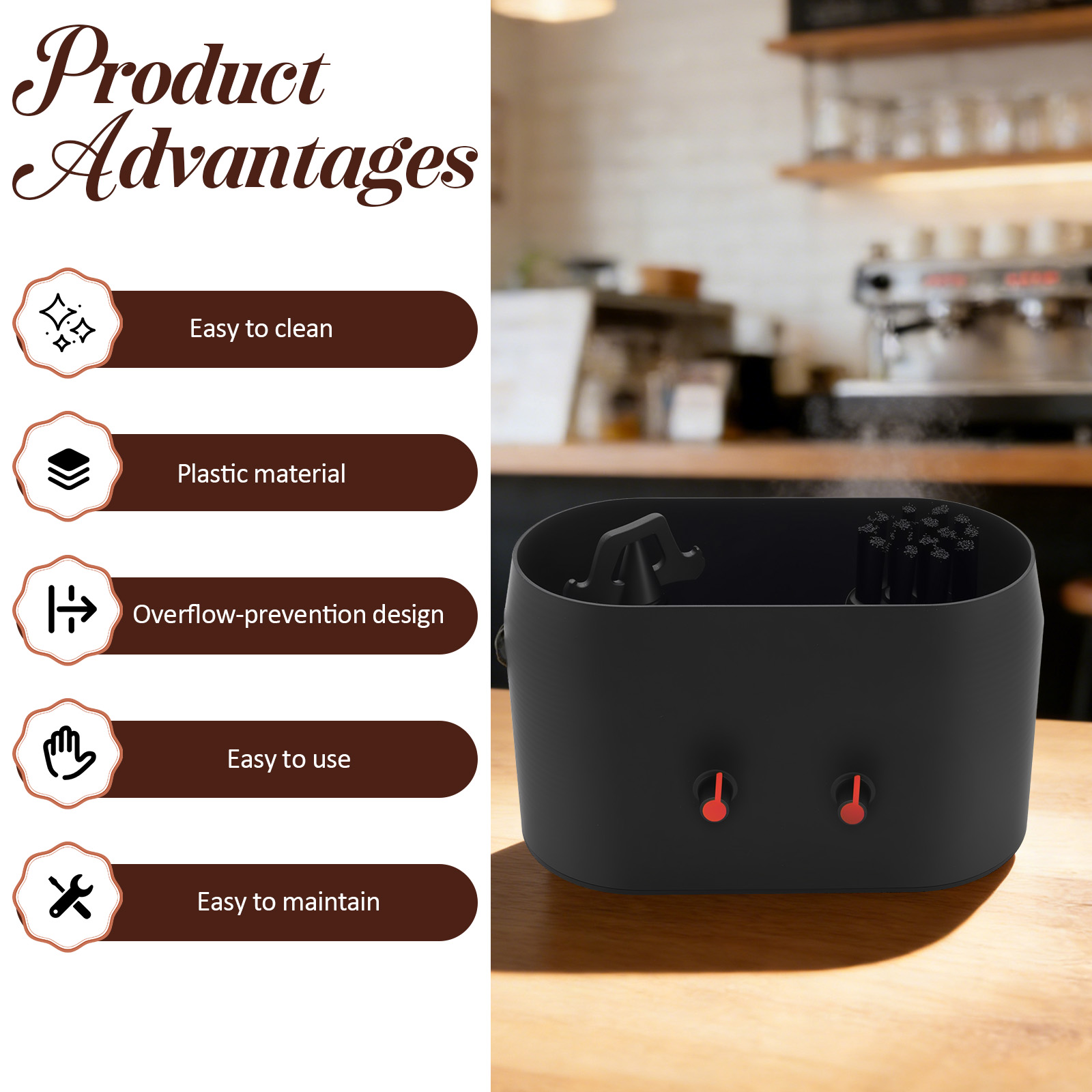 Automatische Knock Box Reinige - Coffee Equipment Holder recensie en prijs