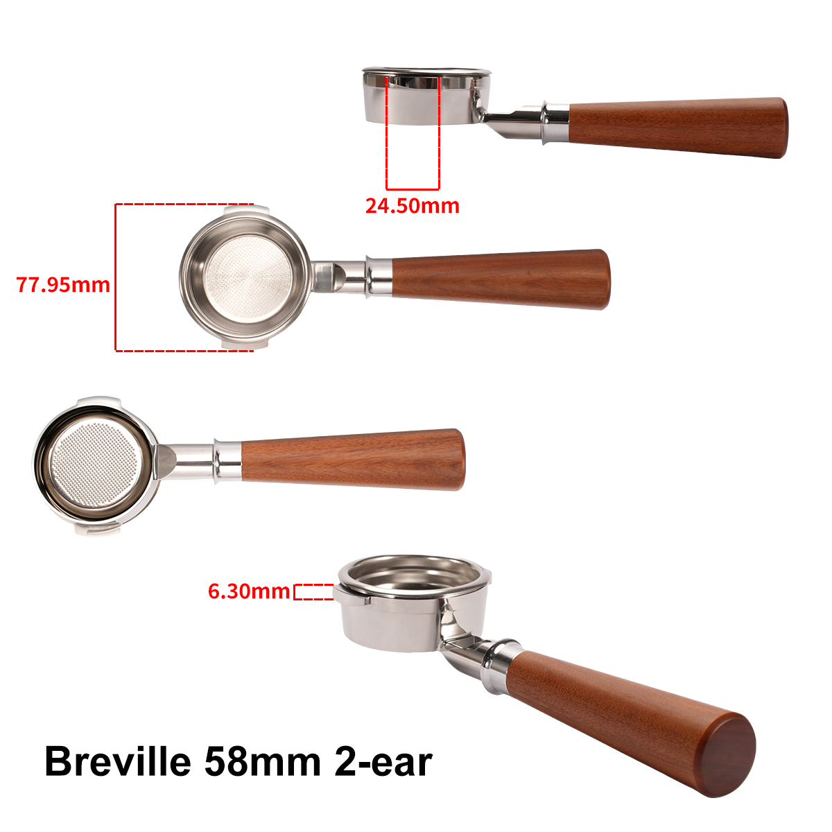 58Mm Bodemloze Portafilter Bre - Coffee Equipment Tools recensie en prijs